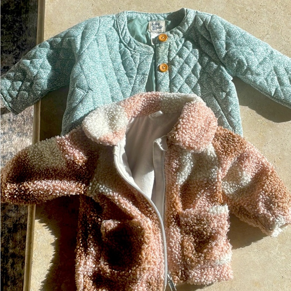 Baby girl jackets h&m baby b'gosh size 9 month